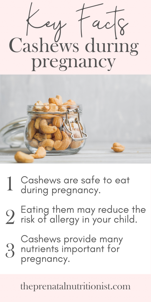 cashews during pregnancy key facts 