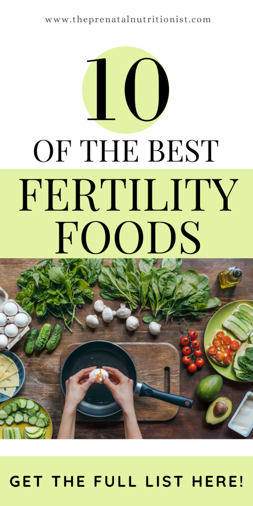 Foods That Promote Fertility