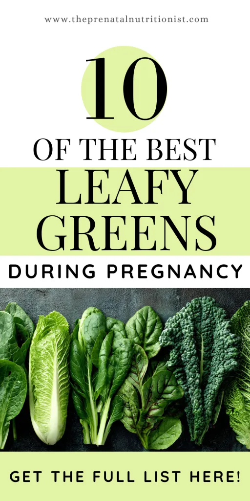 10 Best Leafy Greens For Pregnancy