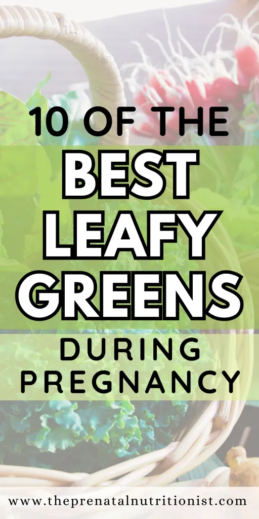 10 Best Leafy Greens For Pregnancy