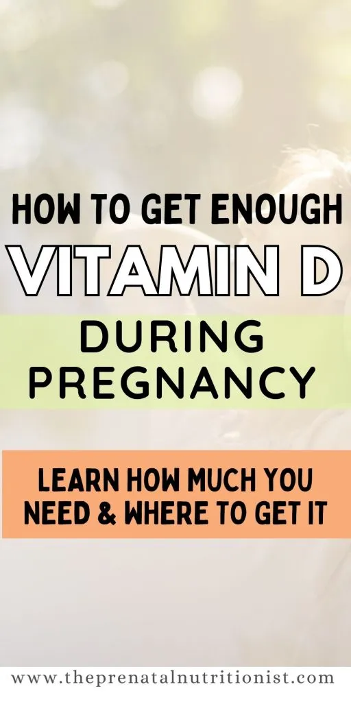 Is vitamin D important for pregnancy?
