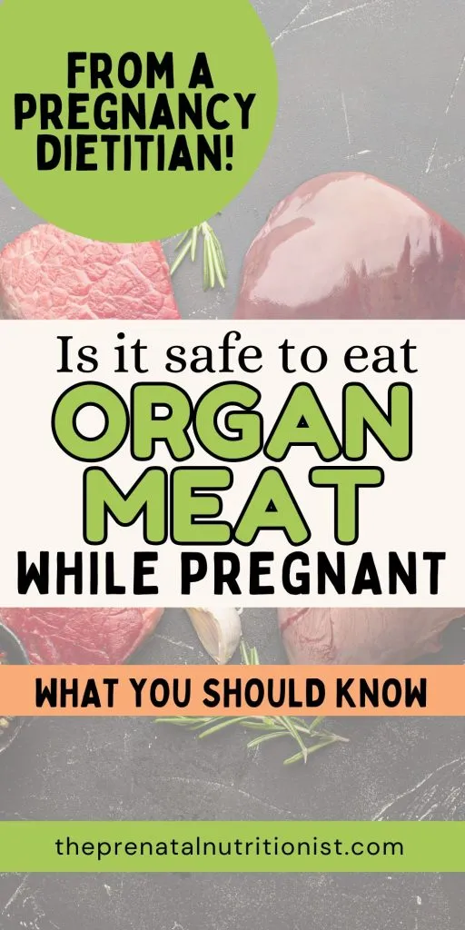 3 benefits of eating organ meat while pregnant