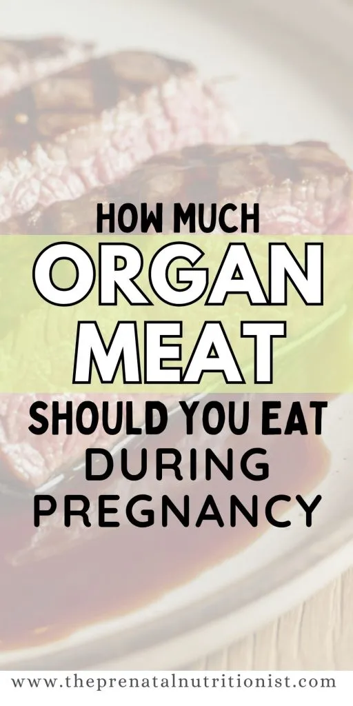 3 benefits of eating organ meat while pregnant