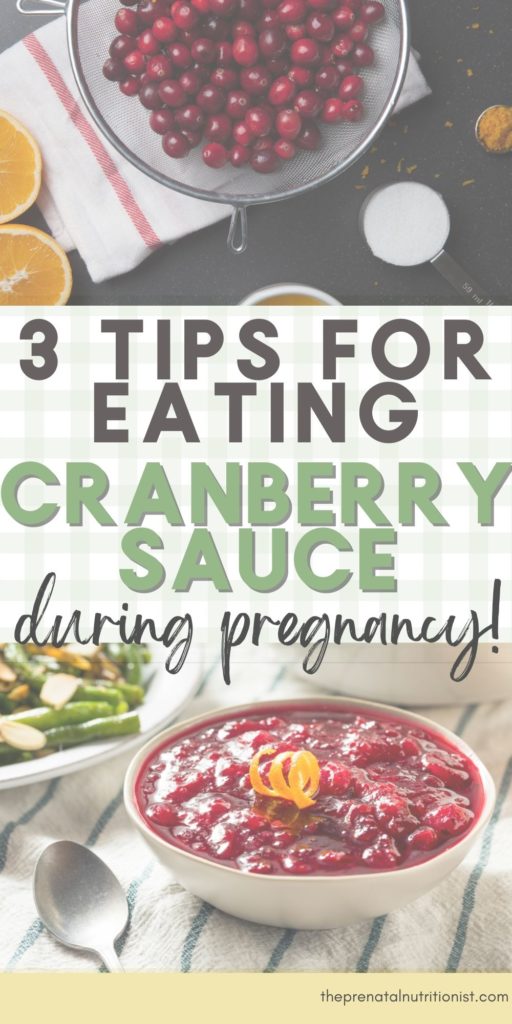 Can You Eat Cranberry Sauce When Pregnant?