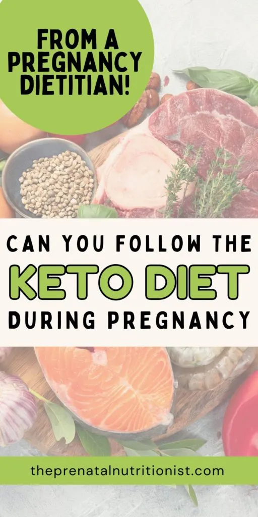 can you follow the keto diet during pregnancy