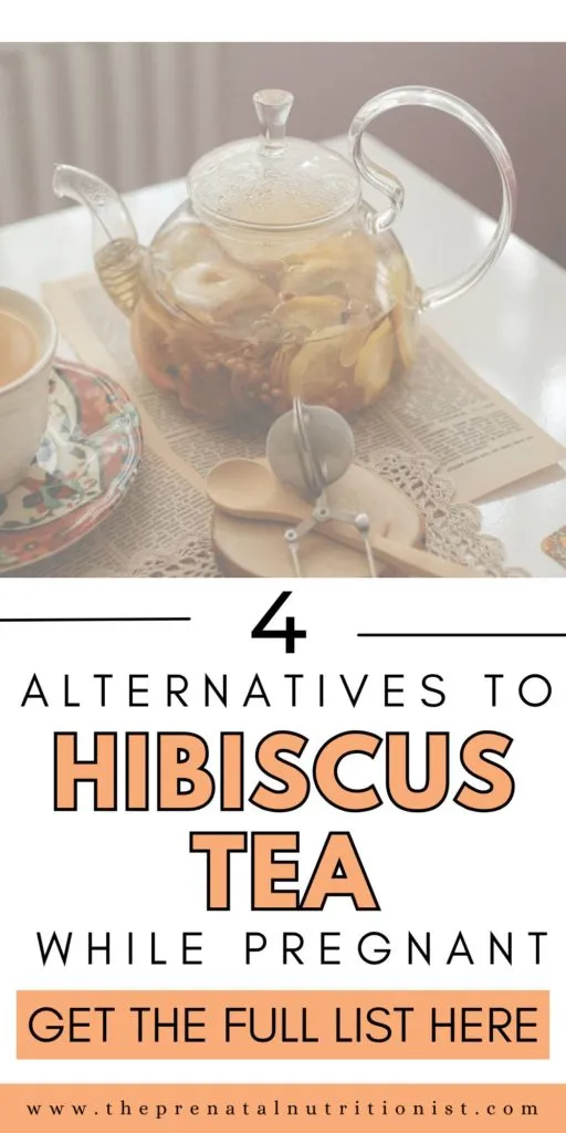 4 Hibiscus Tea Alternatives while pregnant
