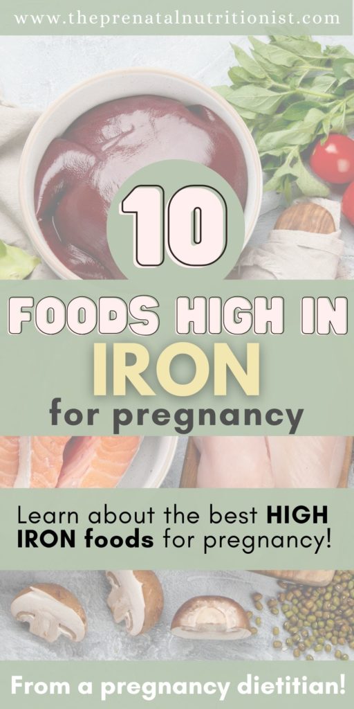 10 Foods High in Iron for Pregnancy