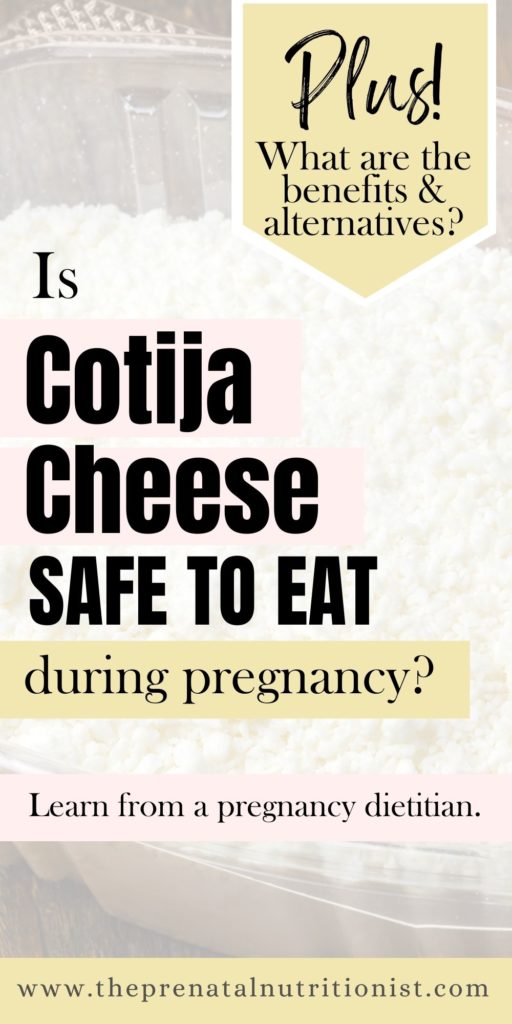 Is Cotija Cheese safe to eat during Pregnancy Is Cotija Cheese safe to eat during Pregnancy