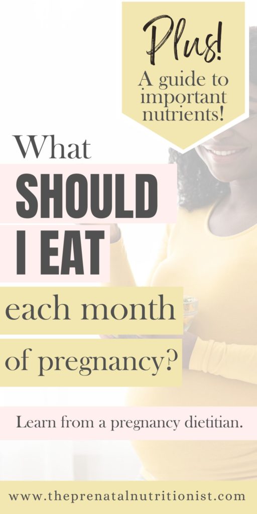 what should I eat each month of pregnancy what should I eat each month of pregnancy