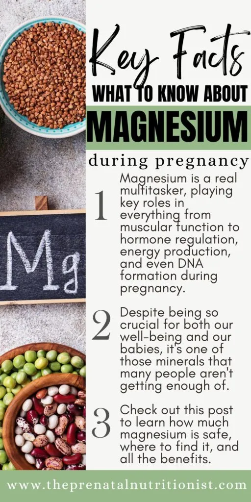 How Much Magnesium Is Safe During Pregnancy?
