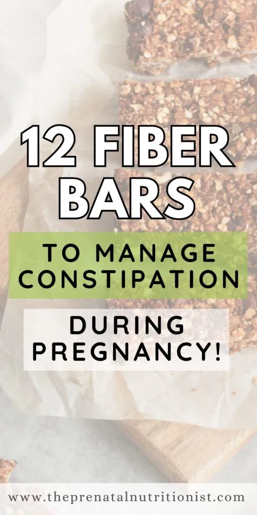 Best Fiber Bars to manage constipation