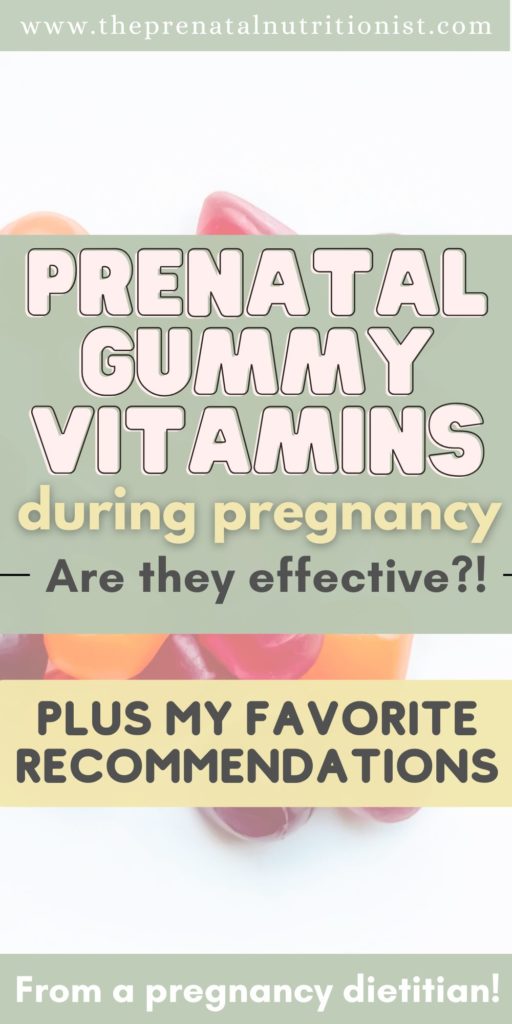 Are Prenatal Gummy Vitamins Effective?