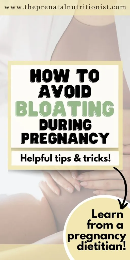 How To Avoid Bloating In Pregnancy