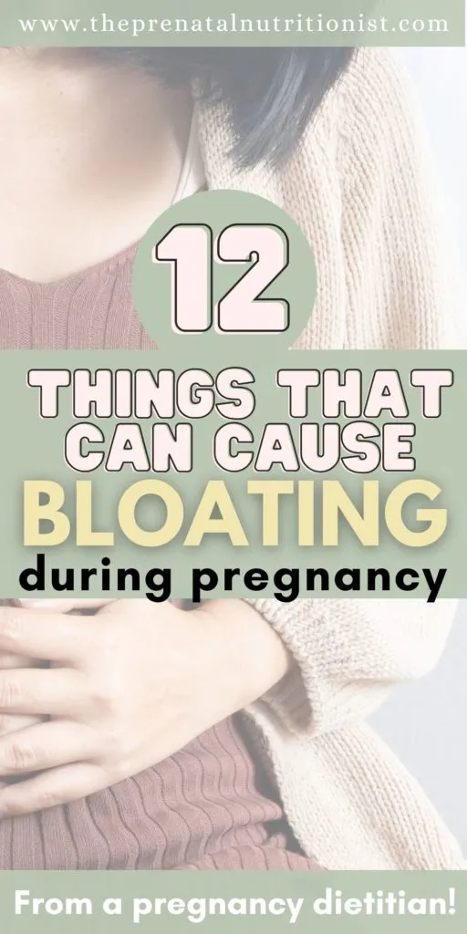12 things that can cause bloating during pregnancy
