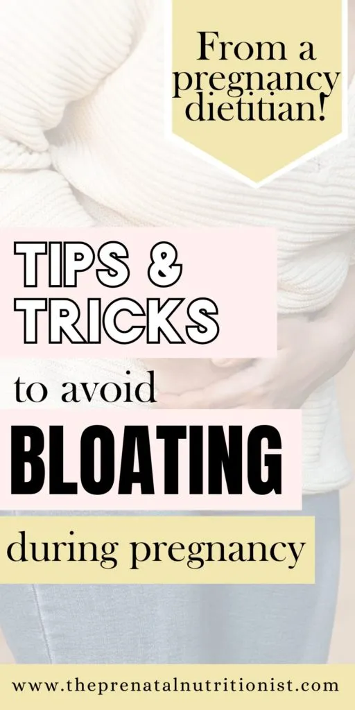 How To Prevent Bloating In Pregnancy