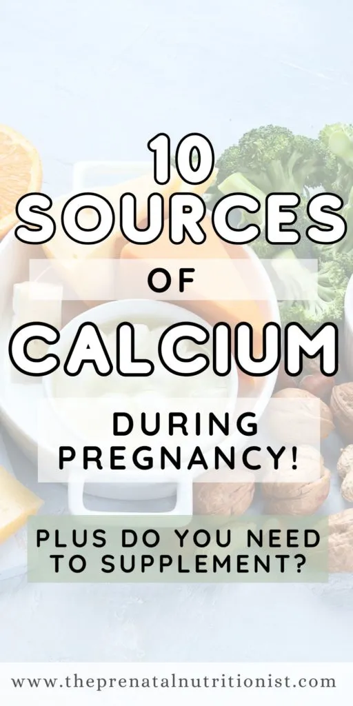 10 Sources Of Calcium For Pregnancy