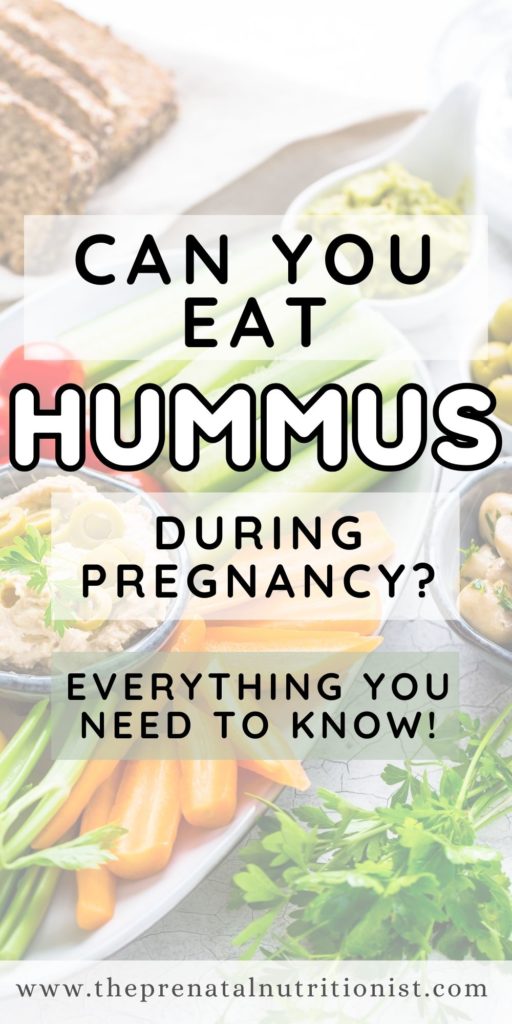 can you eat hummus during pregnancy