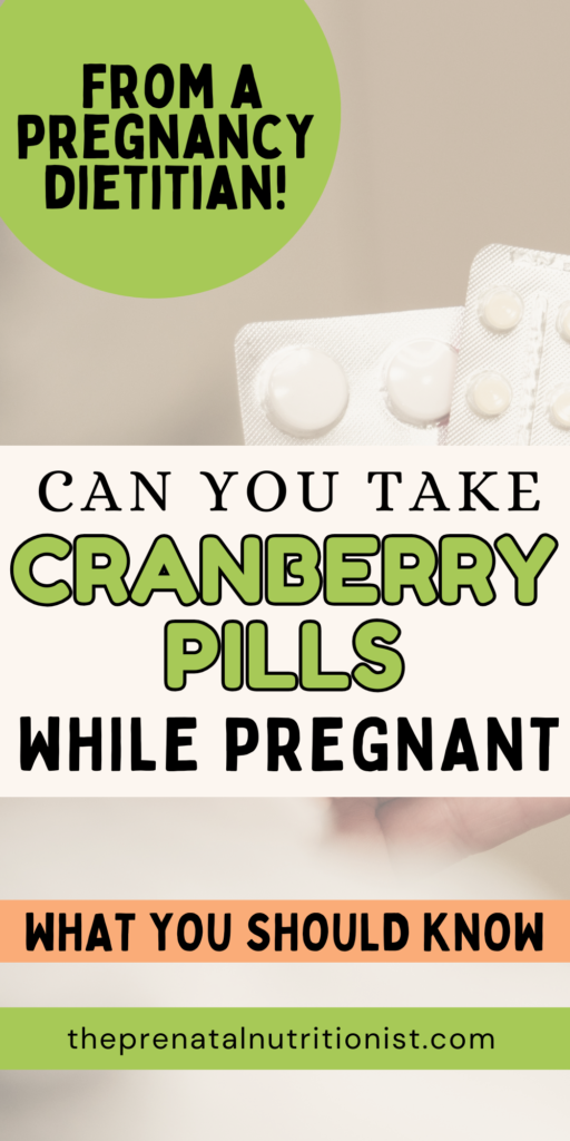 Can You Take Azo Cranberry Pills While Pregnant?
