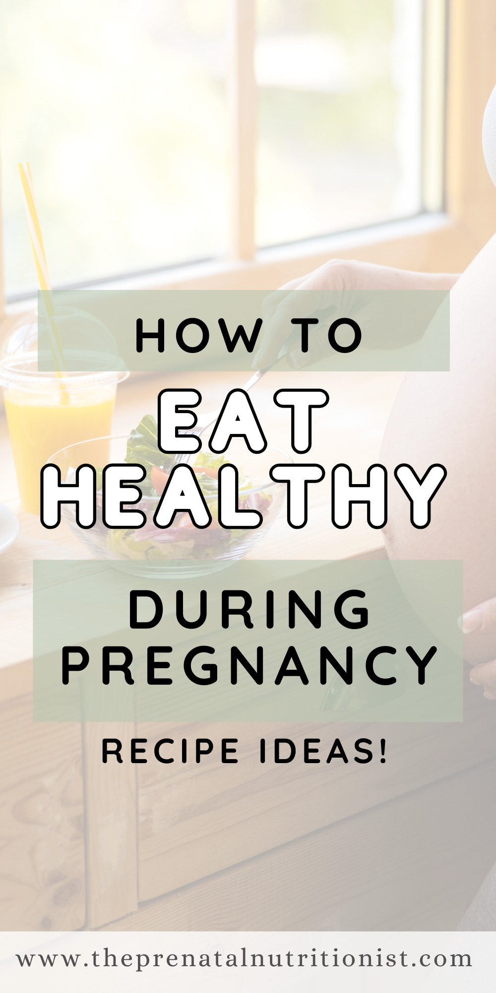 how to eat healthy during pregnancy