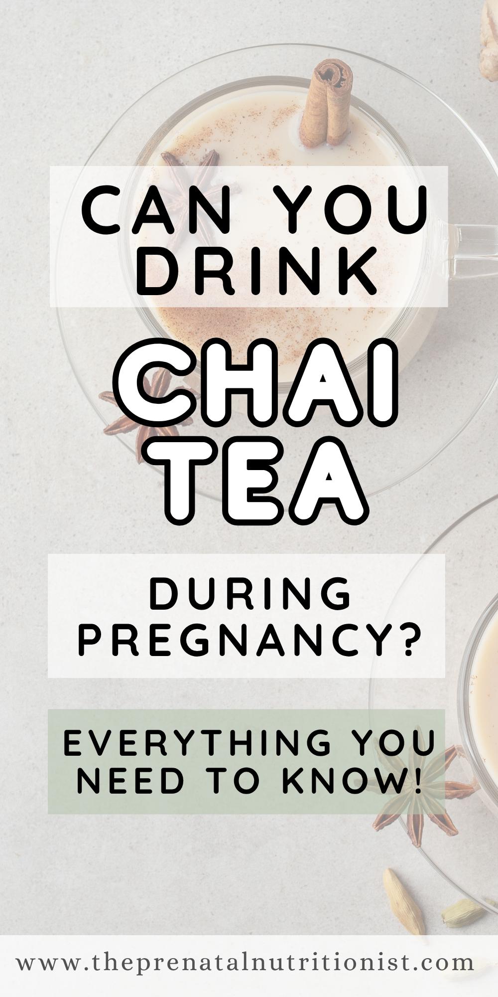 Can Pregnant Women Drink Chai Tea
