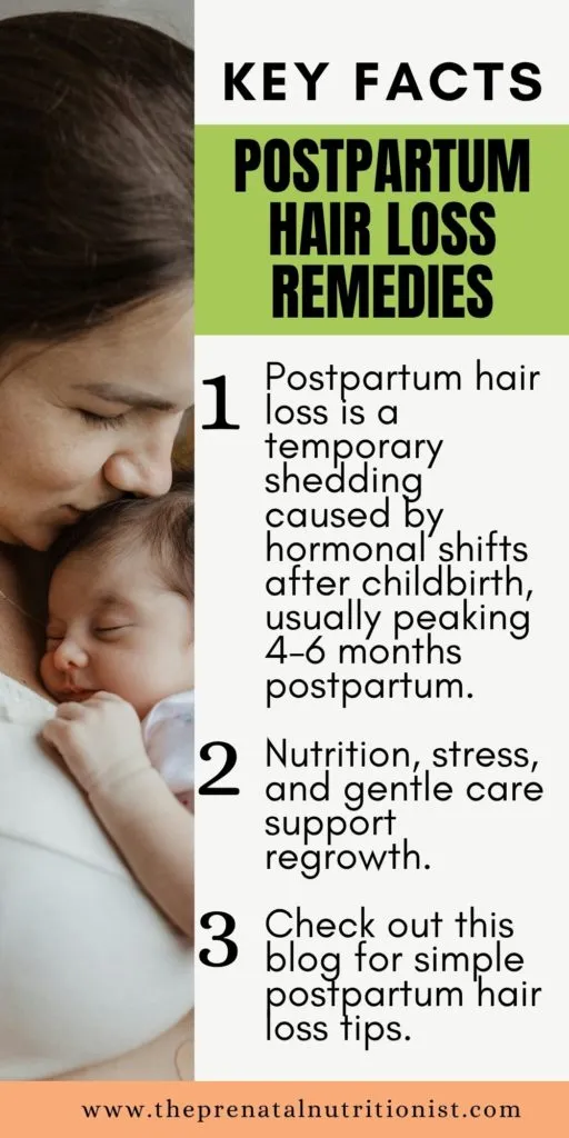 Postpartum Hair Loss Home Remedies