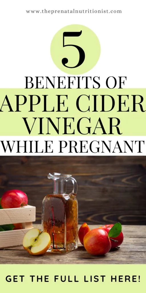 5 Benefits Of Apple Cider Vinegar while pregnant