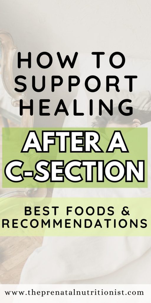 How to support healing after C-Section